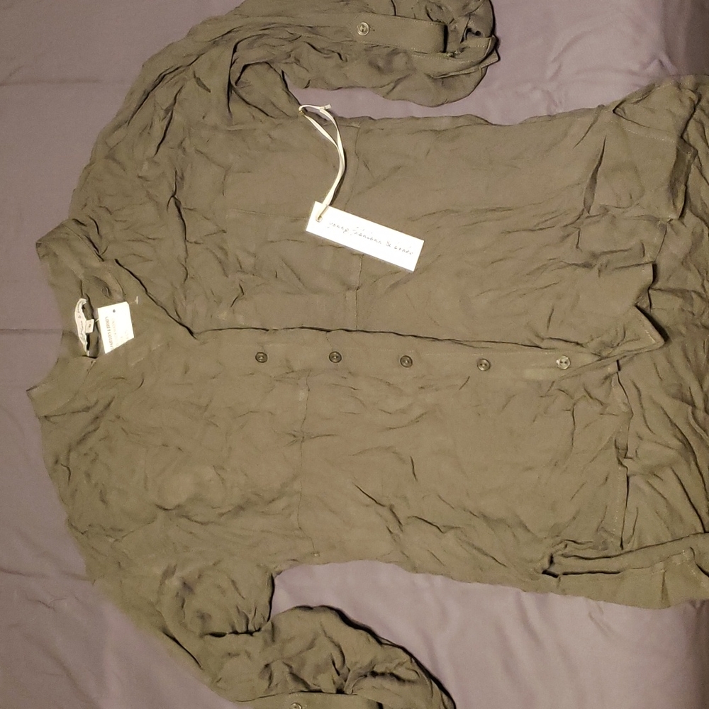 Young Fabulous & Broke button down shirt Small